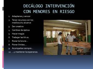 DECALOGO INTERVENCION