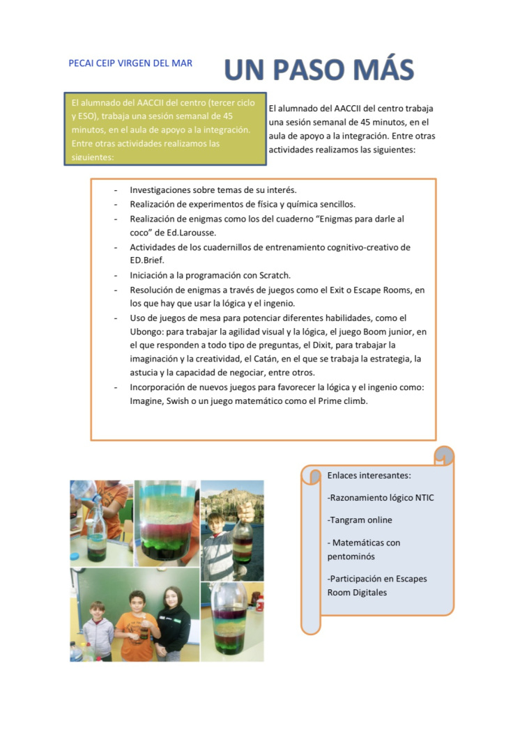 CEIP VIRGEN DEL MAR. CALAHONDA