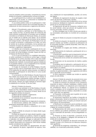 Sevilla, 3 de mayo 2011 BOJA núm. 85 Página núm. 9 
como los restantes centros asociados, compartirán los mismos 
ámbitos ...