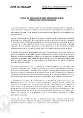 Protocolo identidad de género